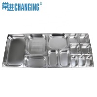 Commercial Stainless Steel  Food GN Pan with 0.8mm Thickness