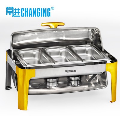 High quality catering serving chafing dish cheap buffet food warmer commercial chafing dish