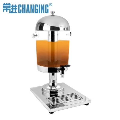 Cold juice fruit dispenser soft drink juice dispenser with faucet pa juice