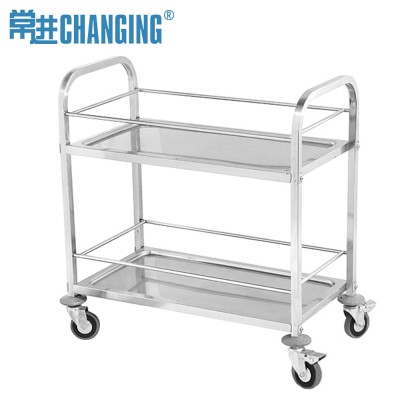 Kitchen Trolley Table Mobile Hotel Dining  Car