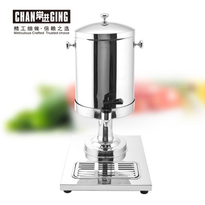 Wedding catering equipment plastic buffet hot and cold drink milk orange juicer dispenser cold beverage dispenser with tap