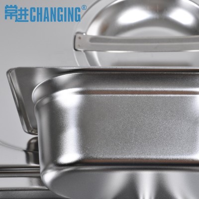 Stainless Steel Gastronorm Containers Food Container 0.7mm GN Pans