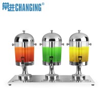 China unique restaurant supplies bulk cheapest 3 gallon pineapple glass juice concentrate dispenser