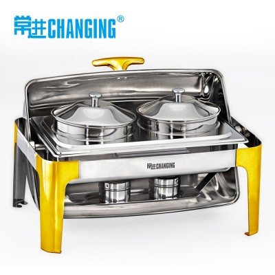 Hotel restaurant supplies restaurant buffet stainless steel chafing dish