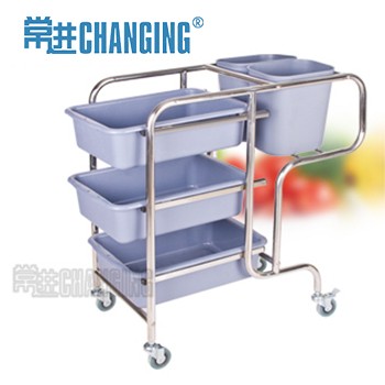 Restaurant Equipment Kitchen Bowl Car Trolley Cart Restaurant Table